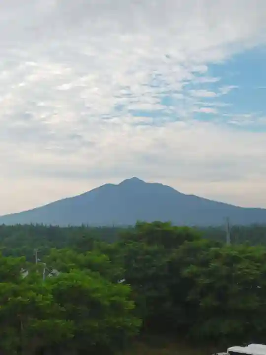 岩木山神社奥宮の景色