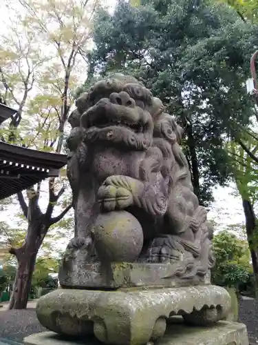 熊野福藏神社の狛犬