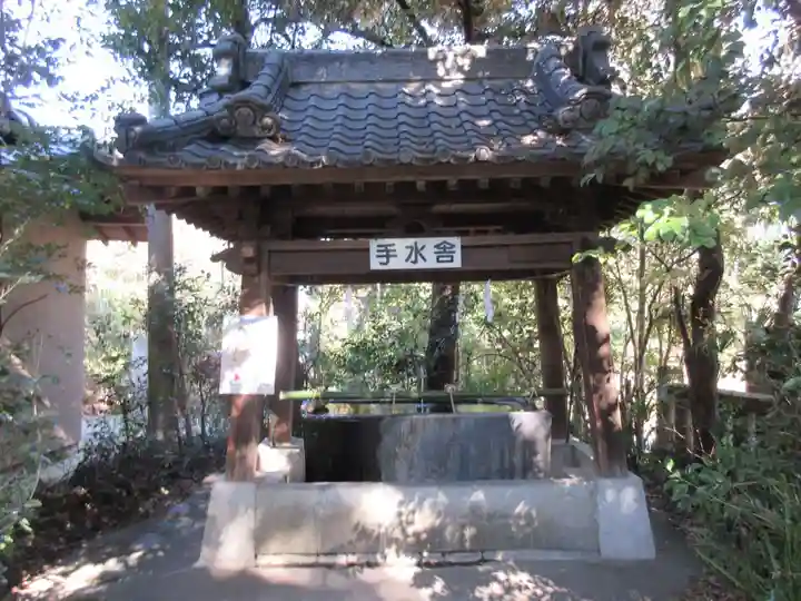忍 諏訪神社・東照宮 の手水舎
