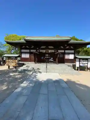 饒津神社の本殿・本堂