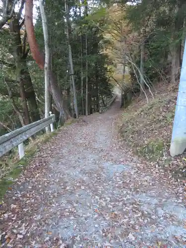 甲斐駒ヶ岳神社の景色