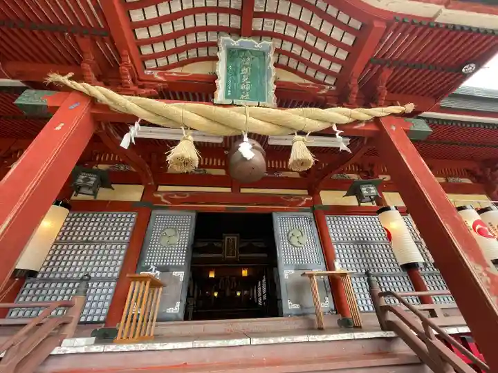 八幡朝見神社の本殿・本堂
