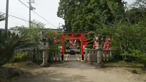 龍田神社の鳥居