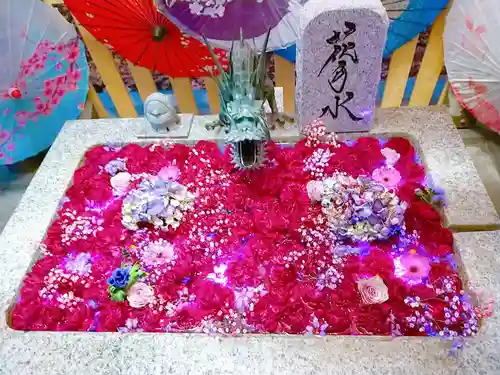 札幌諏訪神社の手水舎