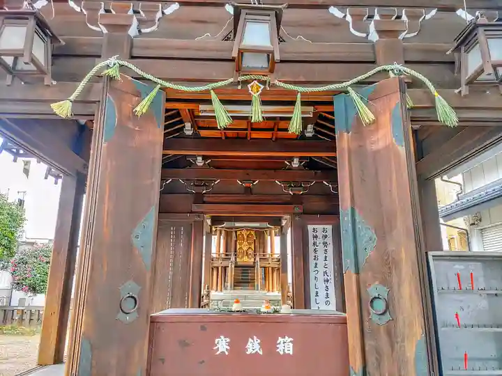 秋葉神社の本殿・本堂