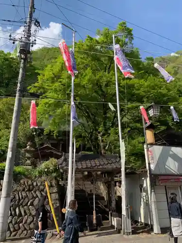 四度瀧不動明王の山門