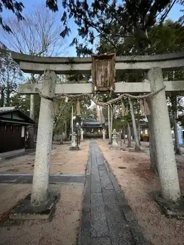 伊豆神田神社の鳥居