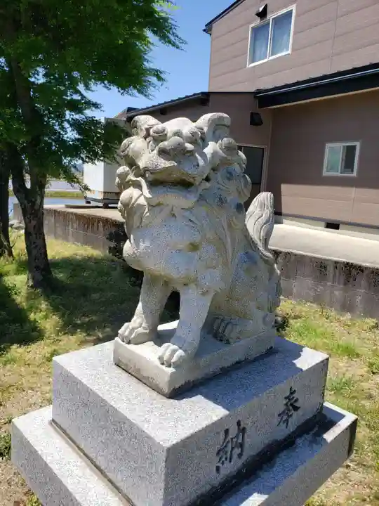 砂田神社の狛犬