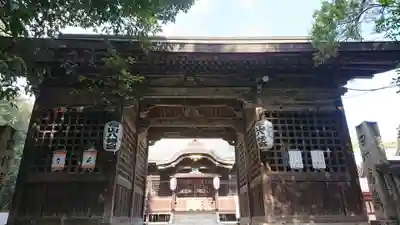 福山八幡宮の山門・神門