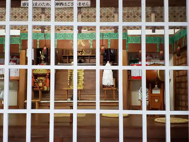 みなと八幡神社の本殿・本堂