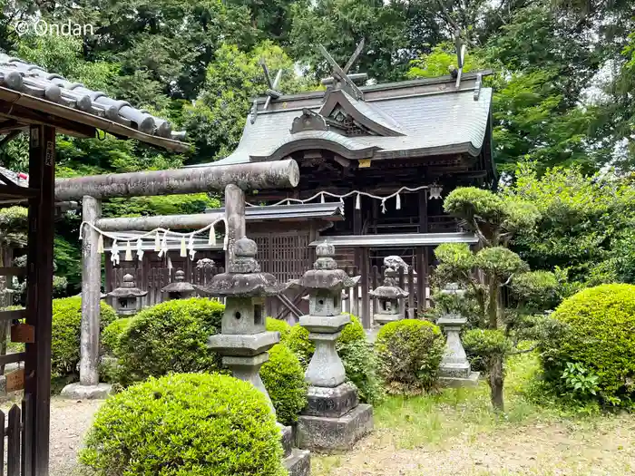 治田神社の本殿