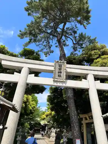 菊田神社の鳥居