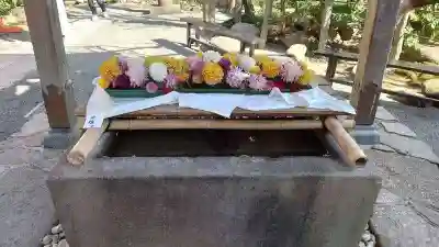 荏柄天神社の手水舎