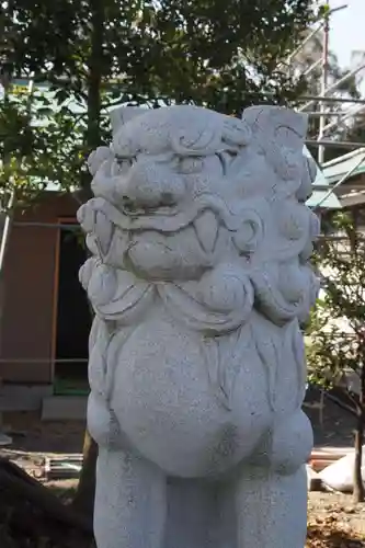 琴崎八幡宮の狛犬