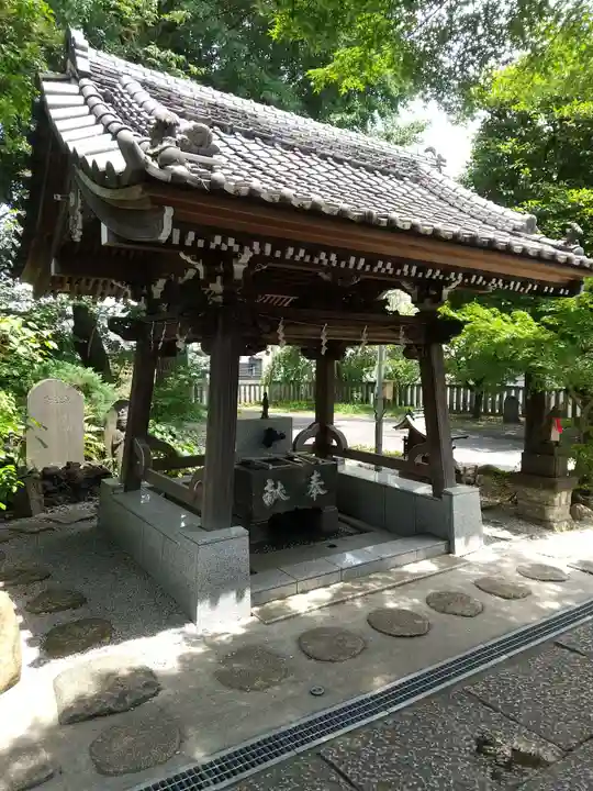 澤蔵司稲荷(慈眼院)の手水舎
