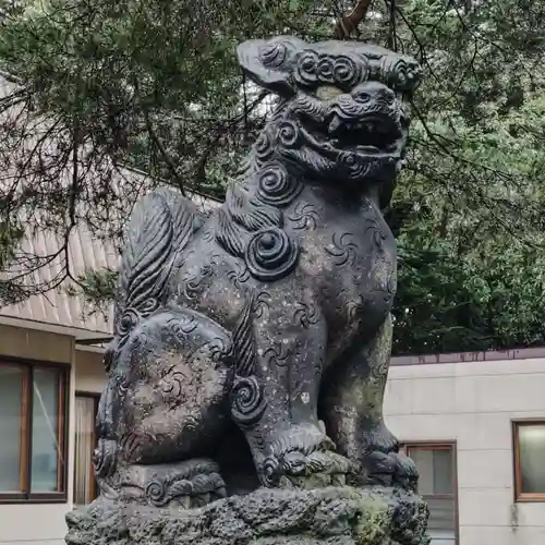 江別神社の狛犬