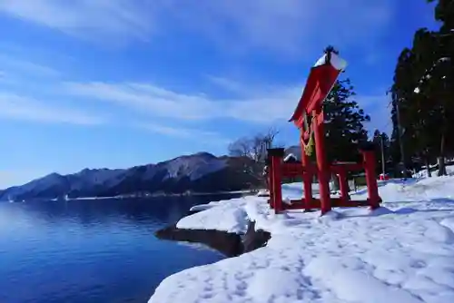 御座石神社の鳥居