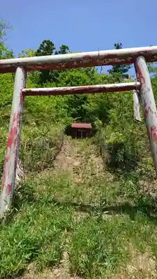 白山神社の鳥居