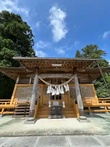 子眉嶺神社(福島県)