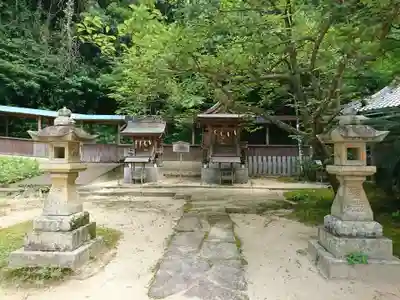 熊野三所神社の末社・摂社