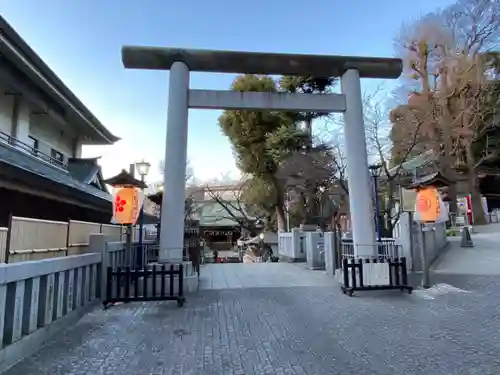 五條天神社の鳥居