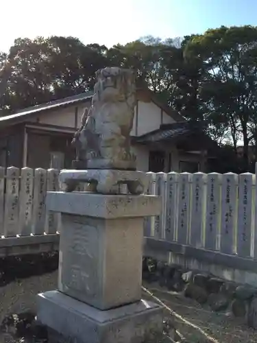 花岡神社の狛犬