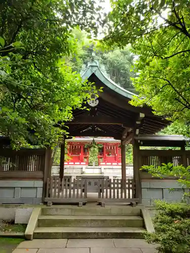 白金氷川神社の末社