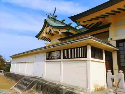 八劔社（五日市場）の本殿・本堂