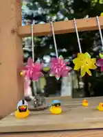 札幌諏訪神社の像