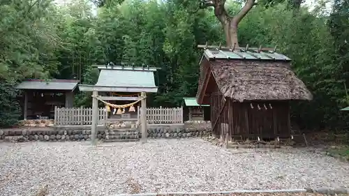 初生衣神社の本殿・本堂