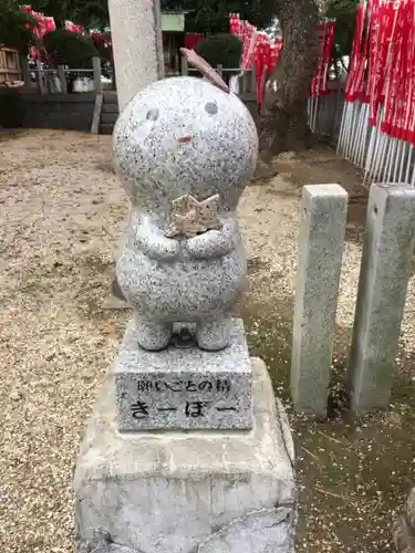 安城七夕神社の像