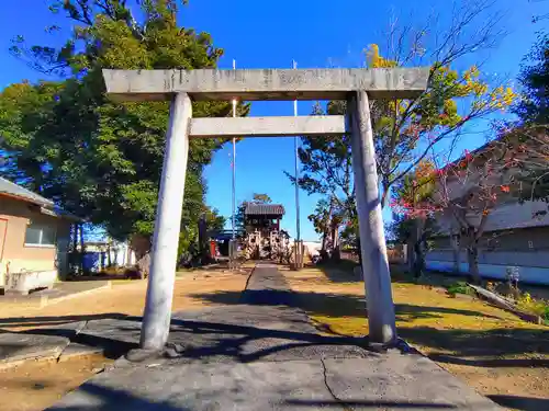 水除神社の鳥居
