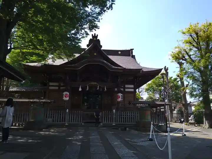滝野川八幡神社の本殿・本堂