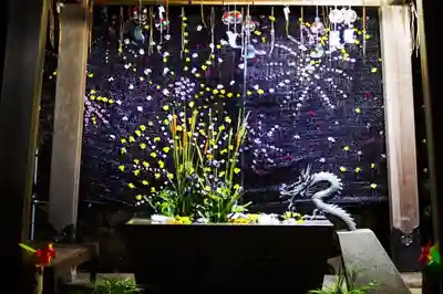 東海市熊野神社の手水舎