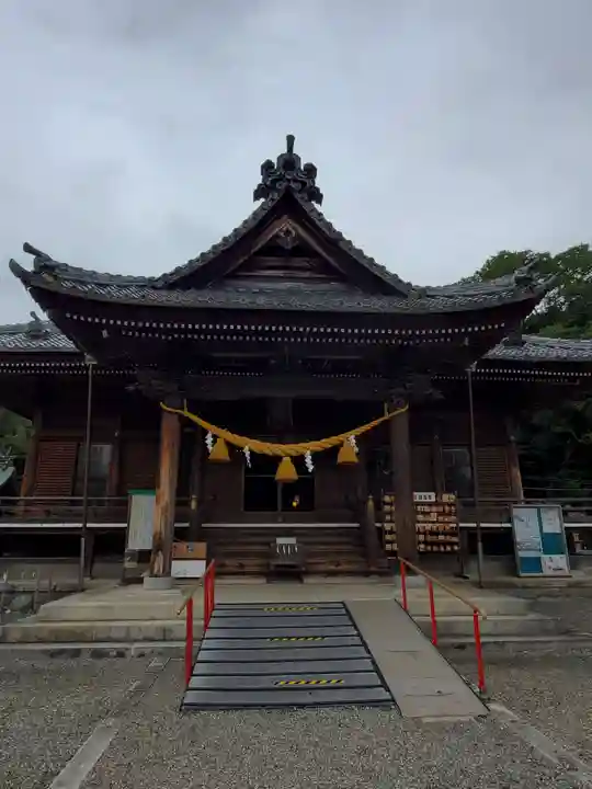 牟呂八幡宮の本殿・本堂