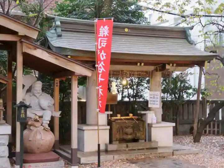 大鳥神社の手水舎