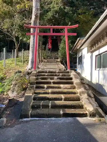 大江稲荷の鳥居