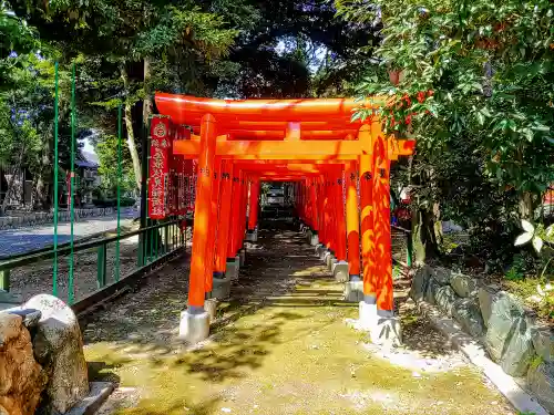 片山八幡社の鳥居