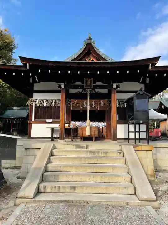 敷地神社(わら天神宮)の本殿・本堂