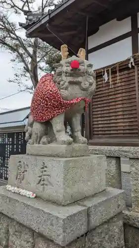 玉田神社の狛犬