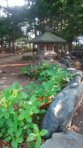 琴似神社の庭園