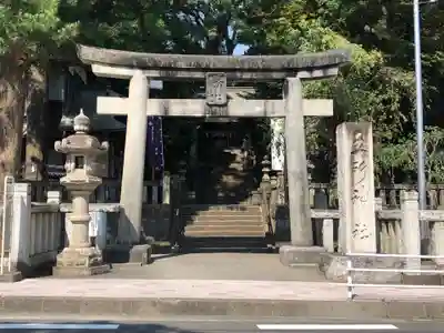 五所神社の鳥居
