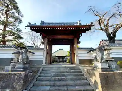 長松院の山門・神門