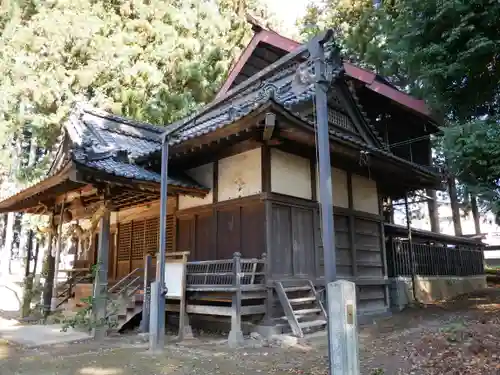 北熊井諏訪社の本殿