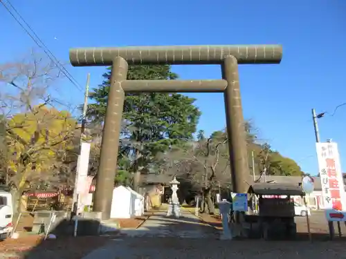 大宝八幡宮の鳥居