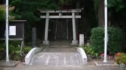 茅ヶ崎杉山神社の鳥居