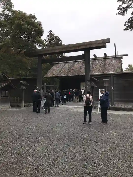 伊勢神宮外宮(豊受大神宮)の鳥居