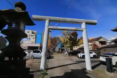 阿邪訶根神社の鳥居