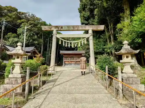 五社神社の鳥居