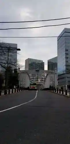 鐵砲洲稲荷神社の周辺